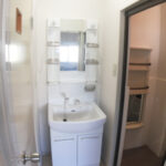 脱衣洗面スペースがあります