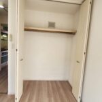 収納はクローゼットタイプです（反転タイプの写真です） (内装)