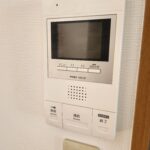 モニター付きインターフォン設置です