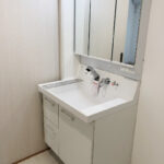 シャワー付き独立洗面台